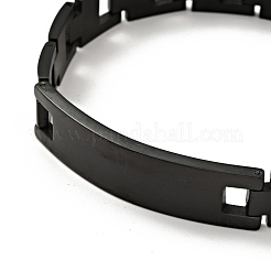 304 Stainless Steel Stackable Solide Link Chains Bracelet&nbsp;BJEW-G649-14