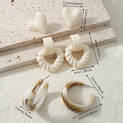 CCB Plastic Earring Sets&nbsp;FS-WG77C7F-01