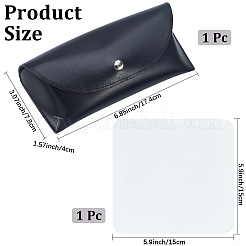 1Pc PU Leather Eyeglass Cases&nbsp;AJEW-CN0005-69B