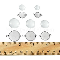 DIY Blank Dome Link Connector Making Kit&nbsp;DIY-FS0005-48