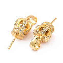 925 Sterling Silver Cup Peg Bails&nbsp;STER-D035-45G