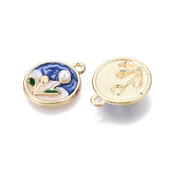 Alloy Enamel Pendants&nbsp;ENAM-N069-15KCG
