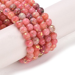 Assembled Natural Dolomite and Synthetic Opal Beads Strands&nbsp;G-Q017-G06-01E-1