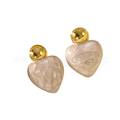 Valentine's Day 304 Stainless Steel & Enamel Stud Earrings&nbsp;FS-WGC9FC9-06