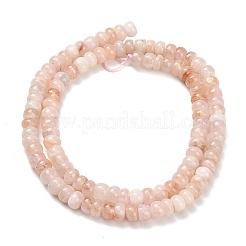 Natural Pink Morganite Beads Strands&nbsp;G-H335-P01-6mm