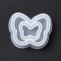 DIY Double Butterfly Shaped Food-grade Silicone Molds&nbsp;LS-SIMO-D001-16