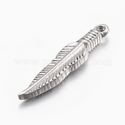 Tarnish Resistant 304 Stainless Steel Pendants&nbsp;LS-STAS-E421-085P