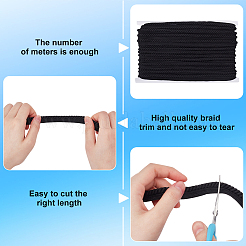1Pc Polyester Twisted Lip Cord Trim&nbsp;OCOR-MA0001-08B-01