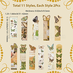 2Sets 20Pcs Paper Bookmarks&nbsp;AJEW-SP0002-21B