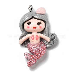 Opaque Resin Pendants&nbsp;RESI-D055-035P