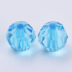 Transparent Acrylic Beads&nbsp;TACR-Q257-6mm-V40