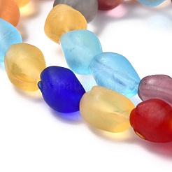 Handmade Lampwork Beads Strands&nbsp;LAMP-I022-28D