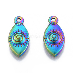 Ion Plating(IP) 201 Stainless Steel Pendants&nbsp;STAS-N098-185M
