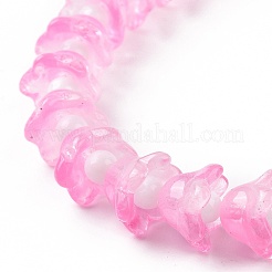 Transparent Glass Beads Strands&nbsp;LAMP-H061-01C-02