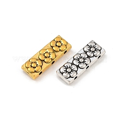 100Pcs 2 Colors Tibetan Style Alloy Multi-Strand Links&nbsp;FIND-PH0006-19