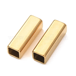 304 Stainless Steel Tube Beads&nbsp;STAS-L318-12G-06