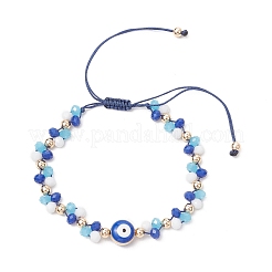 Glass Beads Braided Bead Bracelets&nbsp;BJEW-JB11894