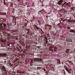 Spray Painted Glass Seed Beads&nbsp;SEED-A034-01H