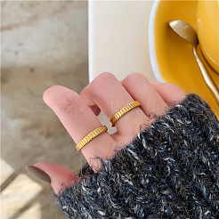 304 Stainless Steel Finger Rings for Women&nbsp;FS-WGDEA2D-01