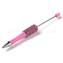 Plastic & Iron Beadable Pens&nbsp;LS-AJEW-H147-01F