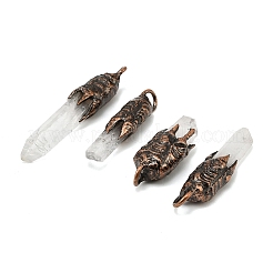 Natural Quartz Crystal Points Pendants&nbsp;G-D102-07R