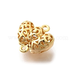 Brass Connector Charms&nbsp;KK-E792-13G