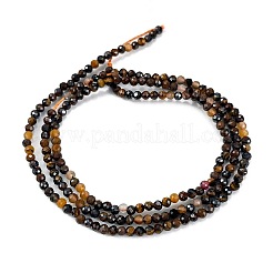 Natural Tiger Eye Beads Strands&nbsp;G-H003-B04-02