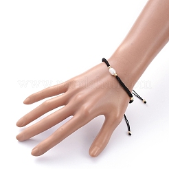 Adjustable Nylon Threads Braided Bead Bracelets&nbsp;BJEW-JB05259-01
