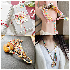 50M 5 Colors Braided Polyester Cord&nbsp;OCOR-TA0004-08