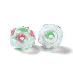 Opaque Acrylic Beads&nbsp;ACRC-H001-01B