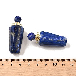 Gemstone Perfume Bottle Pendants&nbsp;G-L623-09G