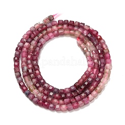 Natural Tourmaline Beads Strands&nbsp;G-L634-D01-2.5x2.5mm-D