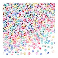 6/0 Opaque Baking Paint Glass Seed Beads&nbsp;SEED-PH0002-26