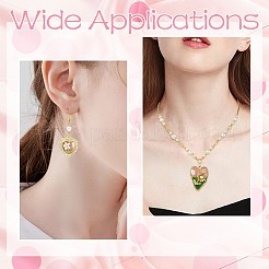 10Pcs Alloy Enamel Pendants&nbsp;ENAM-SZ0004-60