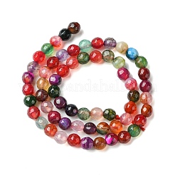 Natural Agate Round Beads Strand&nbsp;X-G-L084-6mm-08
