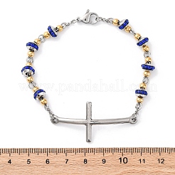 201 Stainless Steel Link Chain Bracelets&nbsp;BJEW-A032-01GP-02