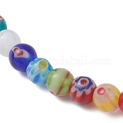 Spray Painted Synthetic Turquoise Bead Charm Btacelets&nbsp;BJEW-JB12224