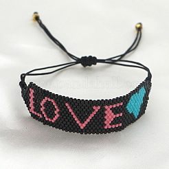 Miyuki Seed Braided Bead Bracelet&nbsp;BJEW-Z013-11