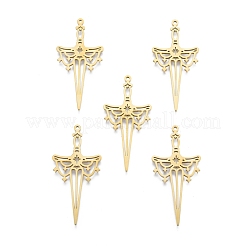 Ion Plating(IP) 201 Stainless Steel Pendant&nbsp;STAS-B027-32G