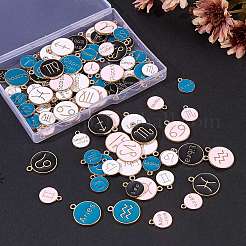 Alloy Enamel Pendants&nbsp;ENAM-SZ0001-14LG-RS