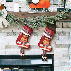 Christmas Theme Non-woven Fabrics Bags&nbsp;ABAG-TAC0001-16A