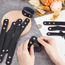 Adjustable Plain Leather Cord Bracelet&nbsp;BJEW-WH0022-48A