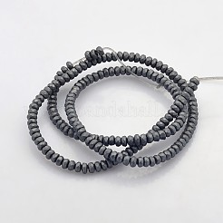 Electroplate Non-magnetic Synthetic Hematite Beads Strands&nbsp;X-G-J208B-09