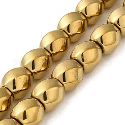 Electroplated Non-Magnetic Synthetic Hematite Beads Strands&nbsp;G-P518-05
