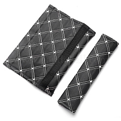 PU Imitation Leather Universal Car Seat Belt Pads&nbsp;AJEW-WH20020-340A