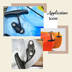 Plastic Kayak Handles with Nylon Rope and Stainless Steel Screws&nbsp;FIND-GA0001-55
