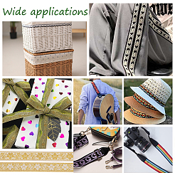 Ethnic Style Polyester Ribbon&nbsp;OCOR-WH079-91