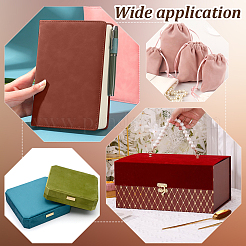 Faux Suede Book Covers&nbsp;DIY-WH20010-138W-01