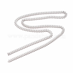 Non-Tarnish 304 Stainless Steel Cobs Chains&nbsp;X-STAS-I137-03P