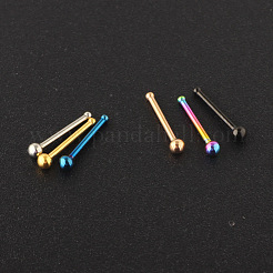304 Stainless Steel Round Ball Nose Bone Rings&nbsp;WG2C4E4-06